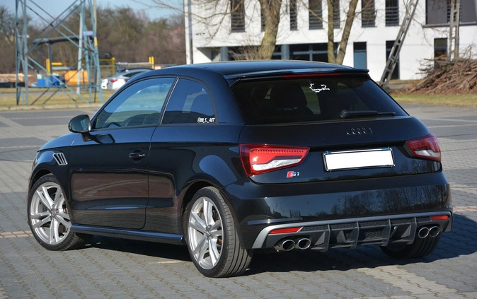 Audi S1 cena 79900 przebieg: 128000, rok produkcji 2014 z Jasień małe 106